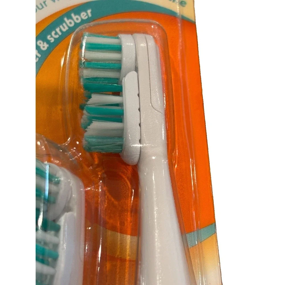 Spinbrush Pro White Replacement Brush Heads 2 Heads SOFT New In Package